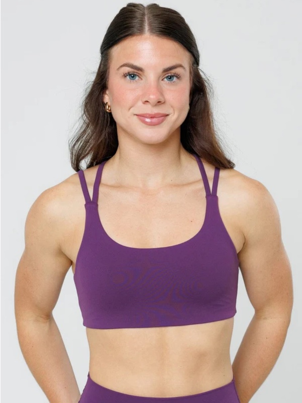 Paragon RecStretch Radiate Bra in Plum size S